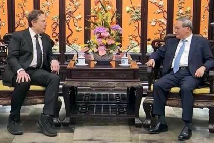 Tesla CEO Musk meets China’s number two official in Beijing - Tech