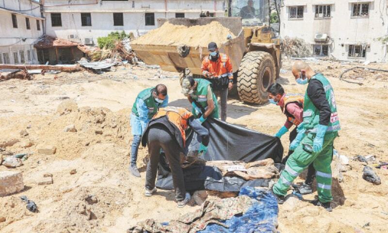 Another mass grave found in Gaza hospital - World