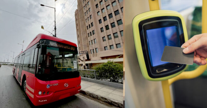 People Bus Service Karachi Fares to Be Collected through Smart Card instead of Cash