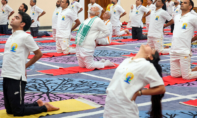 Modi leads yoga day event in India-occupied Kashmir - World