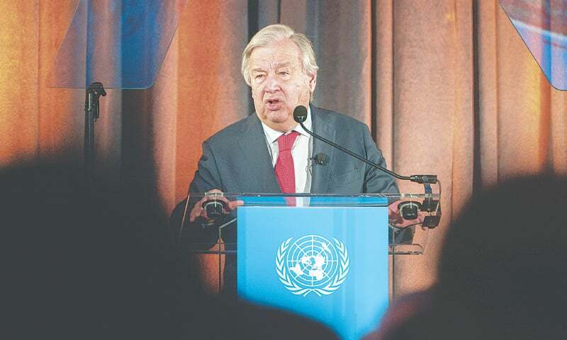 UN chief likens humankind to meteor that killed dinosaurs - World