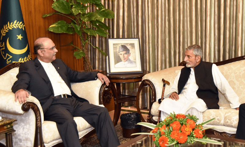 Bilour meets Zardari after polls demand - Pakistan