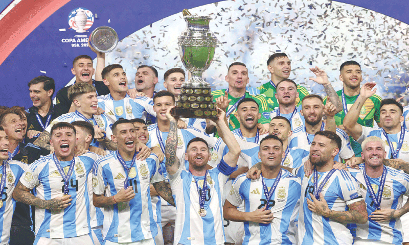 Team-mates come through after Messi goes off injured as Argentina win record 16th Copa - Sport