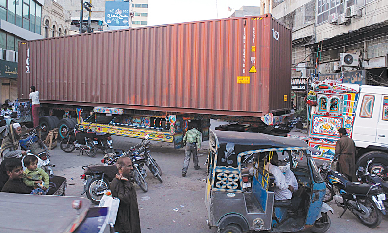 Key Routes Near M.A. Jinnah Road and Saddar Sealed in Karachi