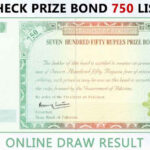 Prize Bond 750 Draw 98 Results Announced in Hyderabad (15th April 2024)