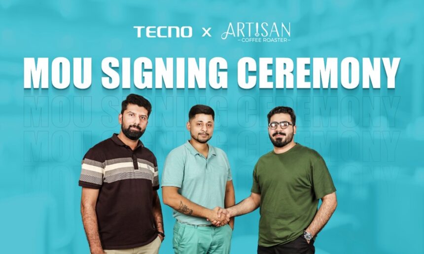 TECNO partners with Artisan Coffee Roaster!