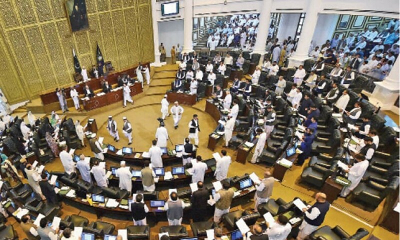 Disorder mars KP Assembly debate on law and order - Pakistan