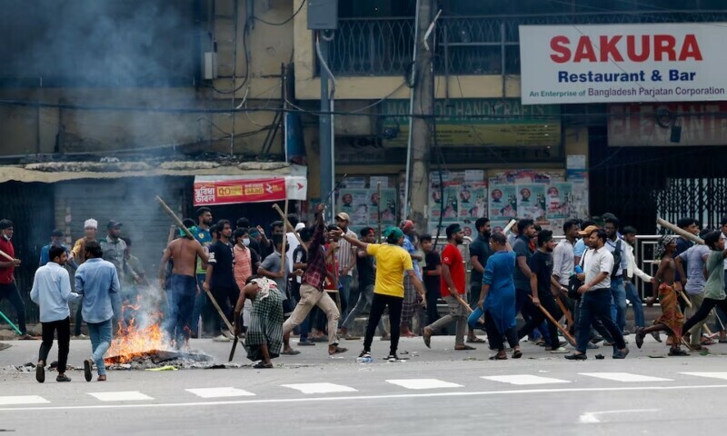 At least 43 killed as clashes rock Bangladesh, curfew imposed - World