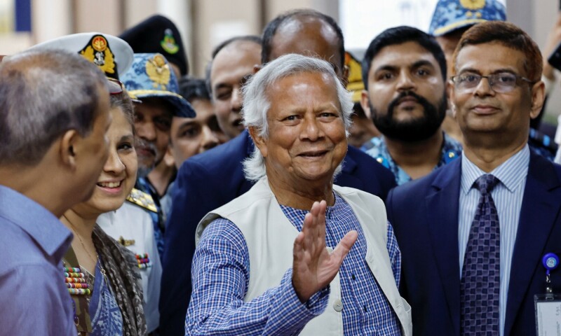 Nobel winner Yunus touches down in Dhaka to lead interim govt - World