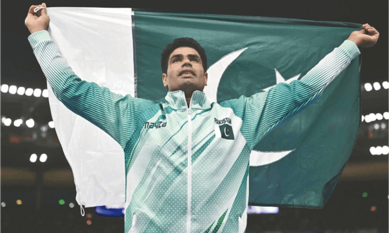 Arshad Nadeem hurls himself into history with Olympic gold - Sport