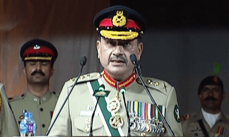 Army chief General Asim Munir sees foreign hand in ‘digital terrorism’ - Pakistan