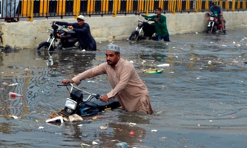 PMD warns of floods as heavy monsoon showers forecast in Sindh for next 3 days - Pakistan