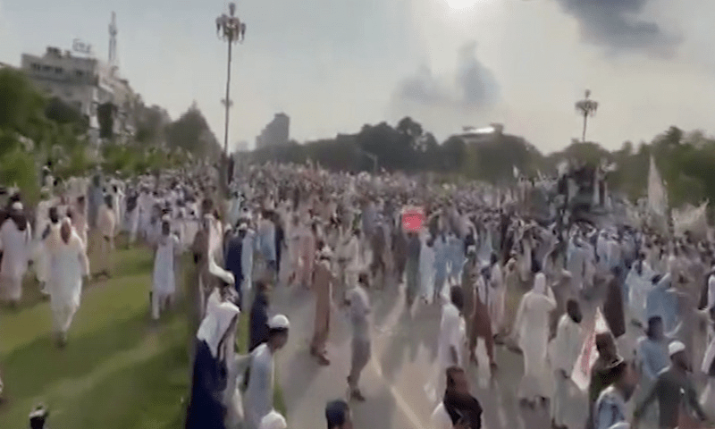 Over 6,000 protesters booked for entering Islamabad’s Red Zone - Pakistan