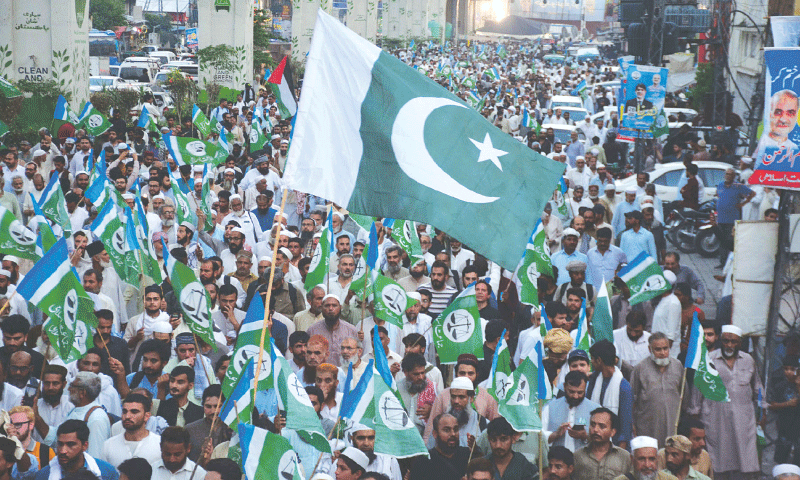 Jamaat-i-Islami calls off sit-in as govt agrees to form task force - Pakistan