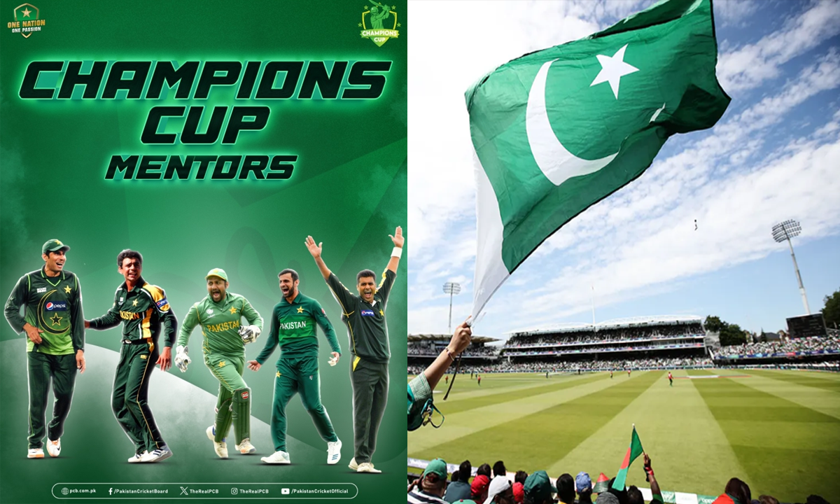 PCB Appoints Legendary Cricketers as Mentors for Champions Cup