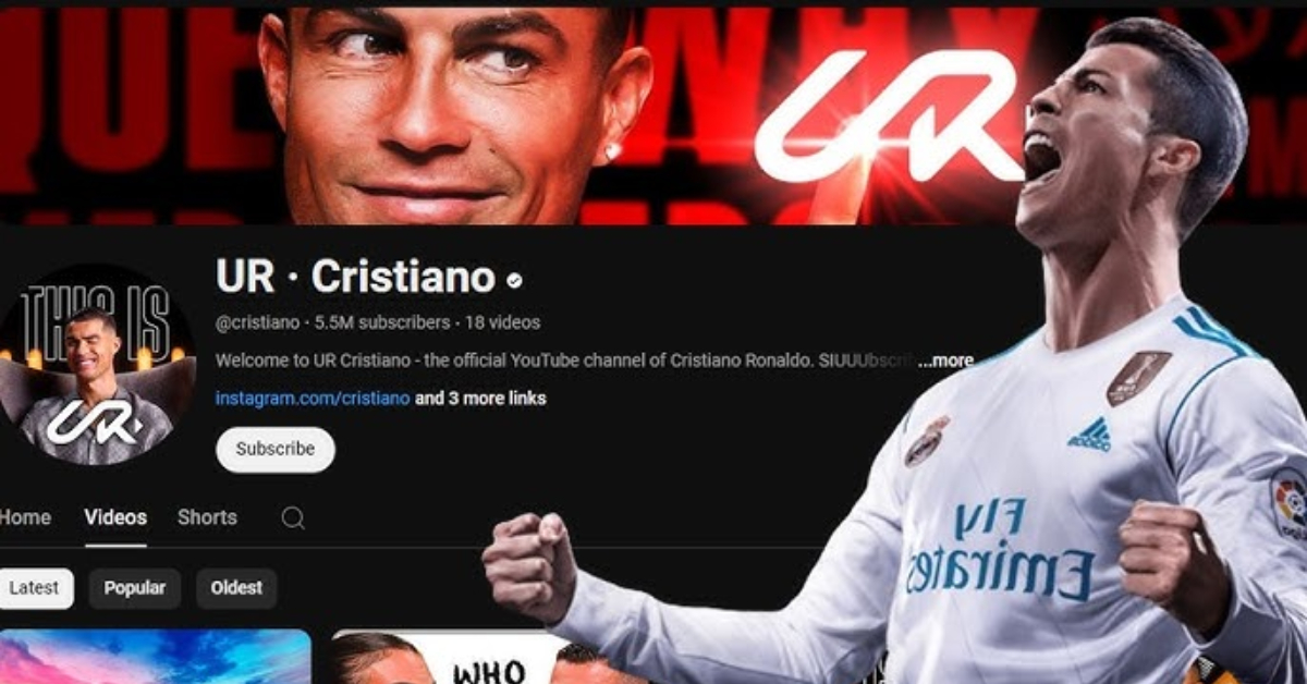 Cristiano Ronaldo’s YouTube Channel Breaks World Record, Challenges MrBeast