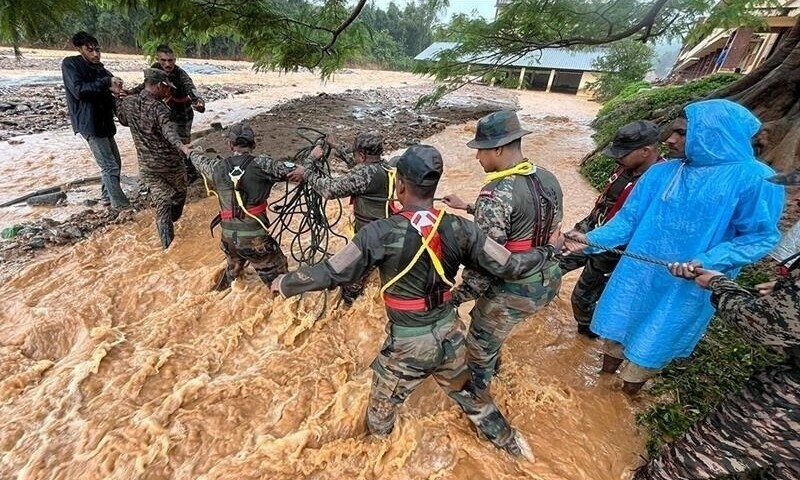 Over 60 dead as heavy rains batter parts of India, causing widespread flooding - World